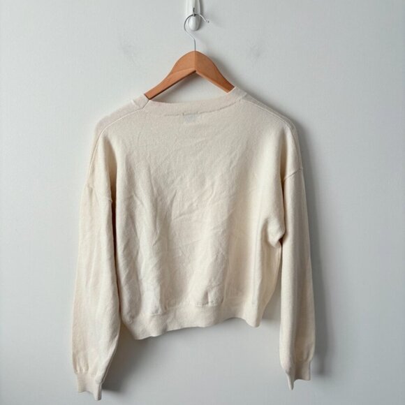 Aritzia Sunday Best Wool Daisy Dash Sweater Size Medium - Picture 7 of 9